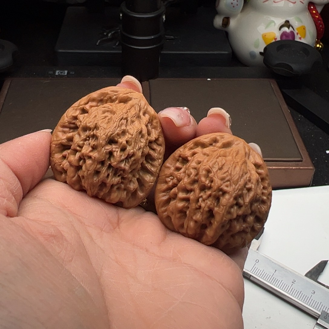 文玩核桃把件金公子38