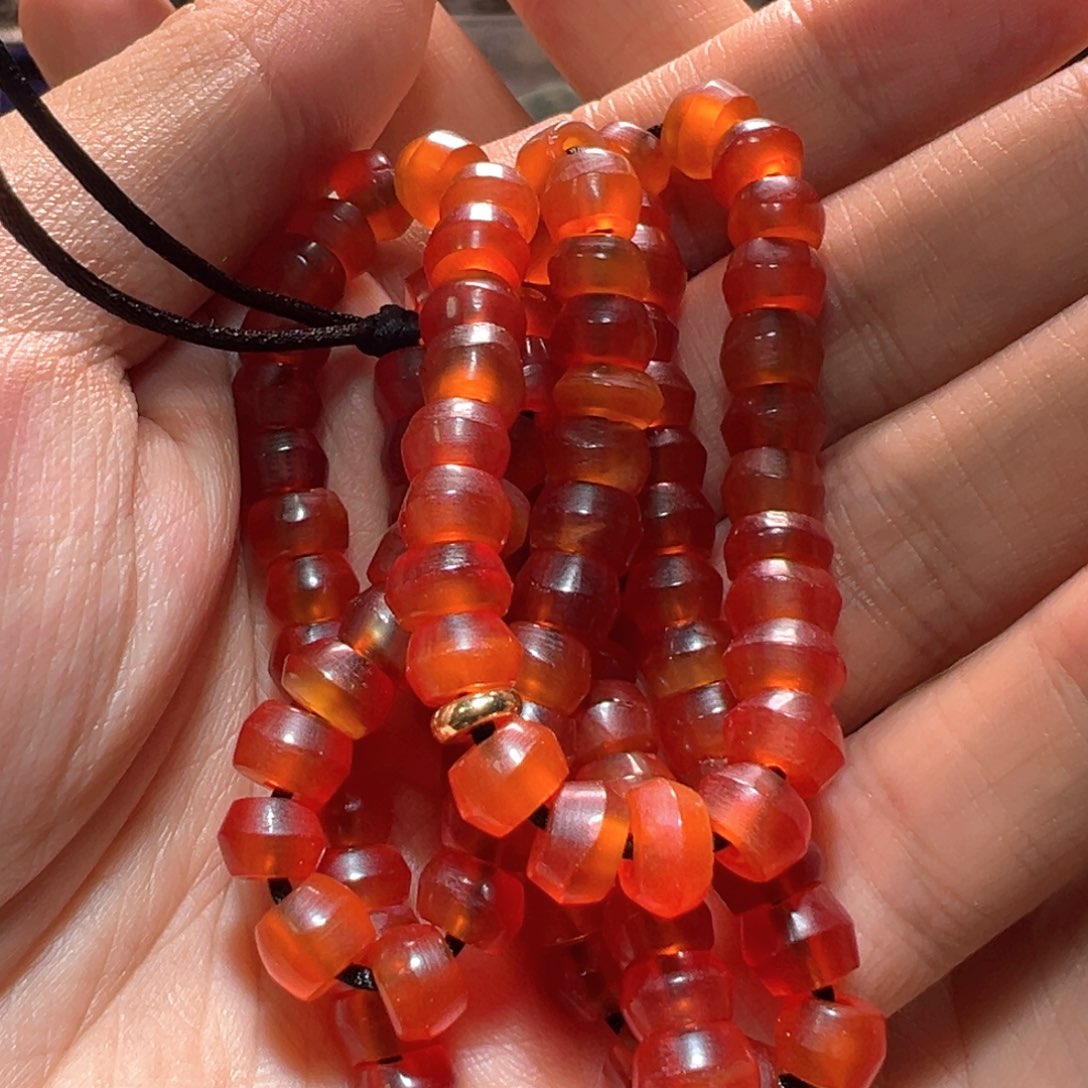 良***匠玛瑙/玉髓珠子未镶嵌