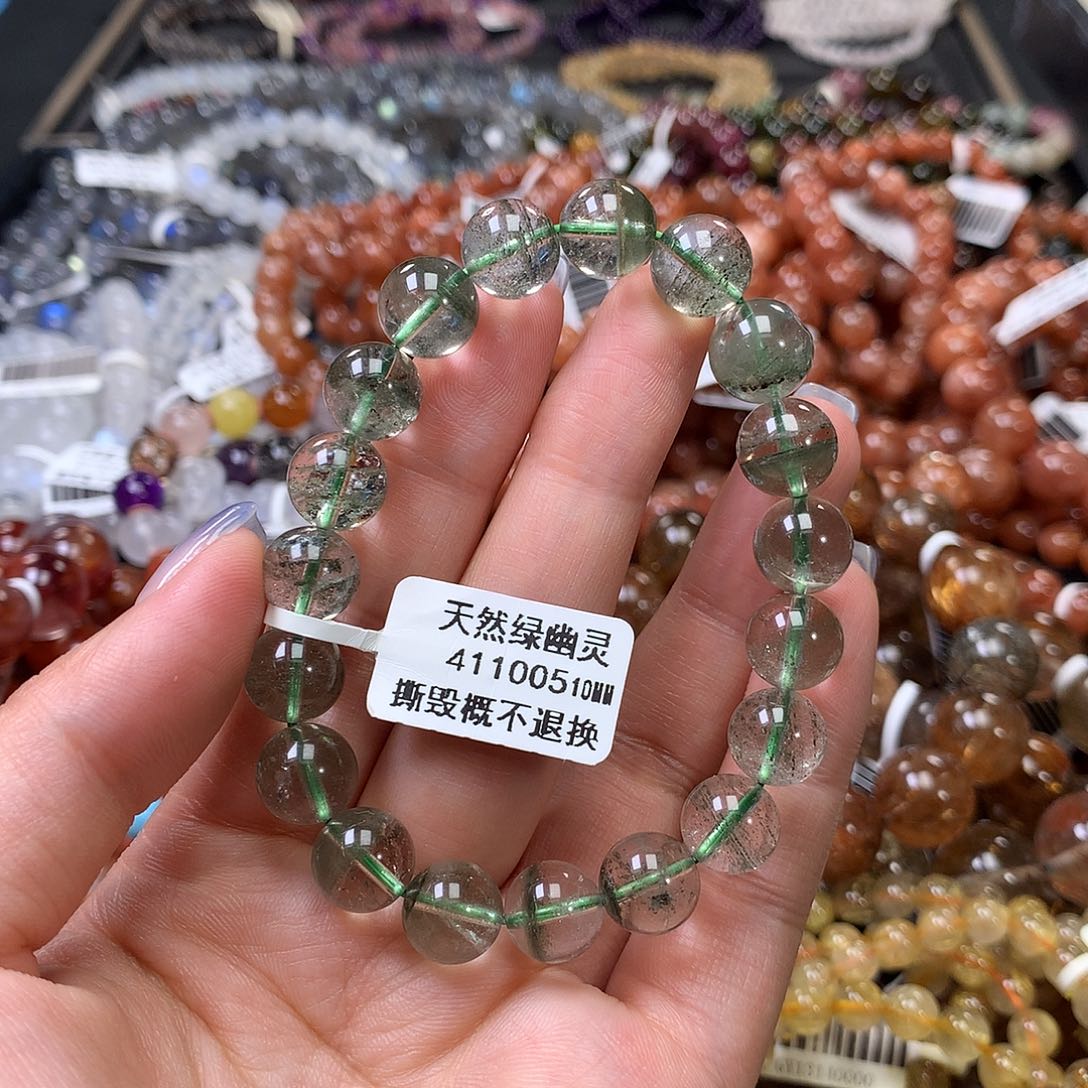 水晶手链未镶嵌，