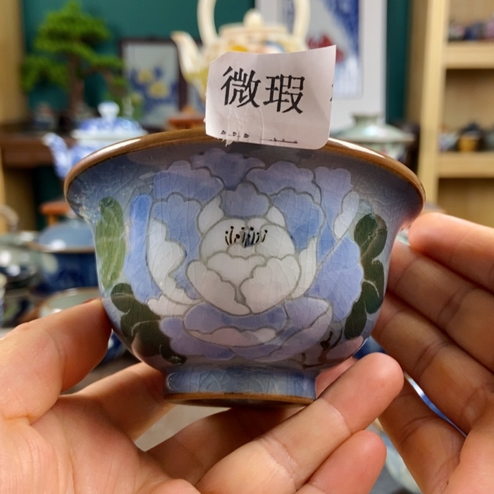 瓷片手工制作工艺精湛等特点
