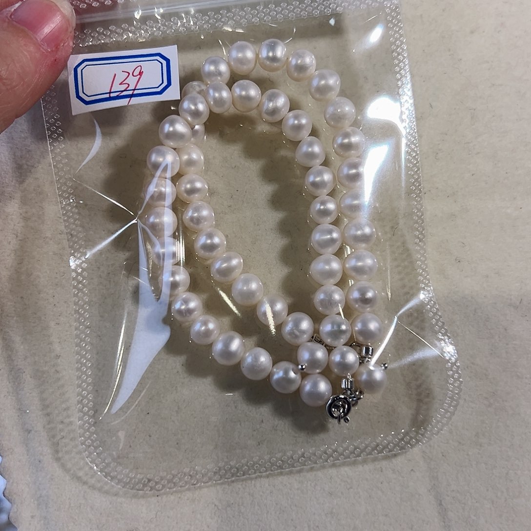 淡水珍珠耳饰未镶嵌