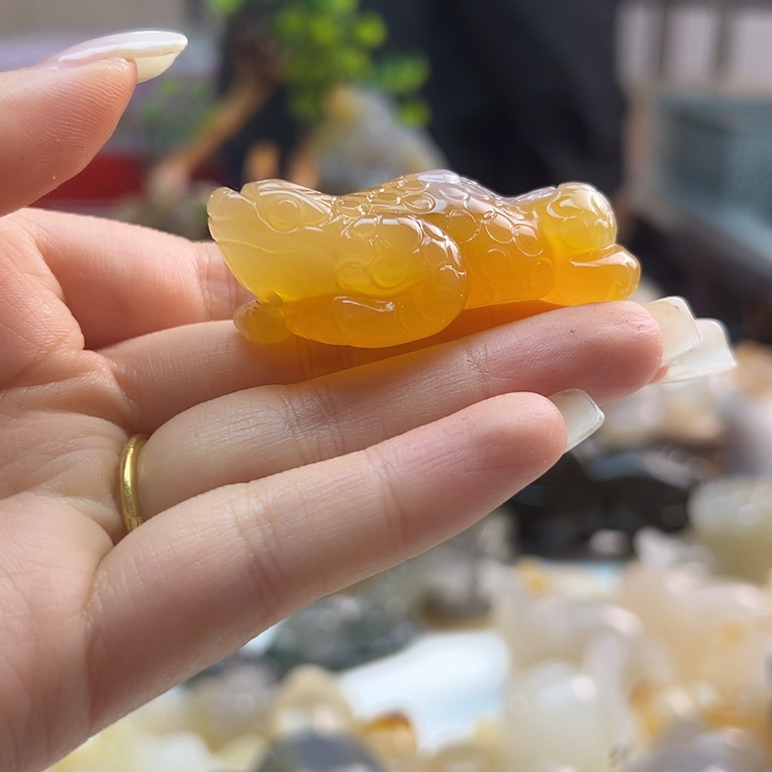 玛瑙/玉髓未镶嵌吊坠(不含链)