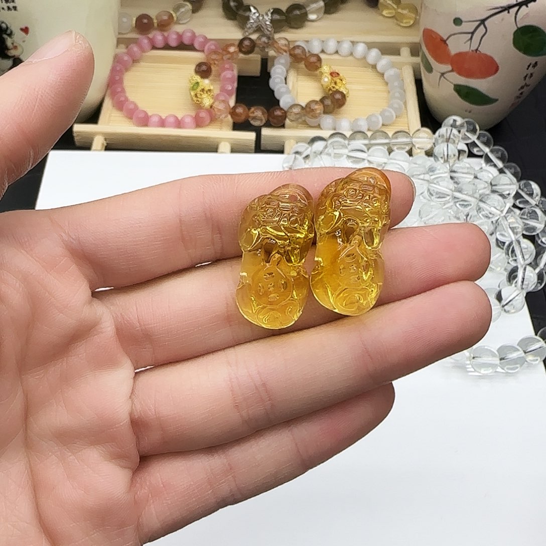 未镶嵌水晶手链水晶