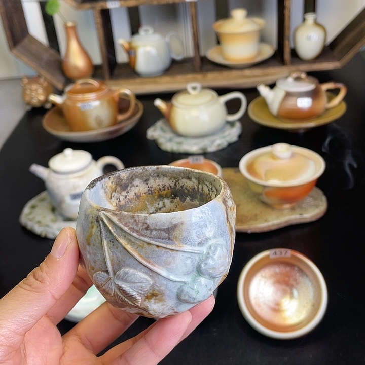 燃薪柴烧茶器主人杯