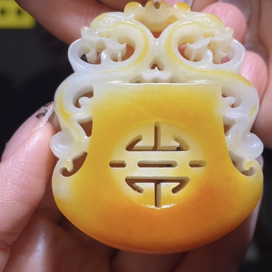 和田玉手把首饰珠宝拍一发一