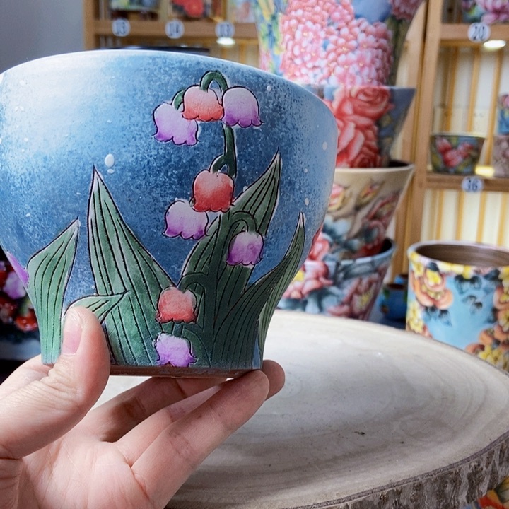 景德镇艺术手绘作品