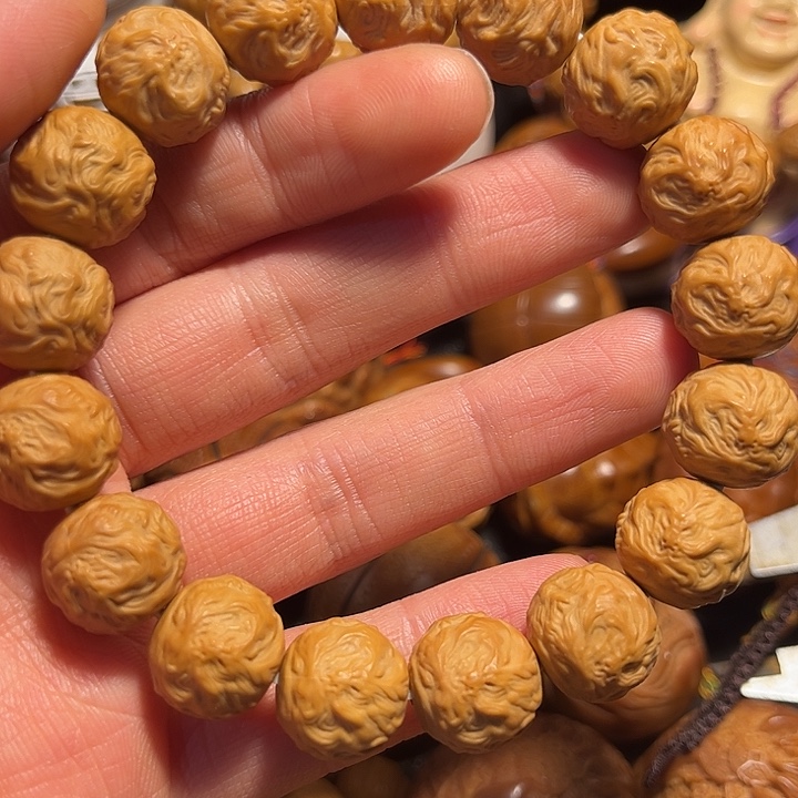 橄榄核手串/手链猴头游龙