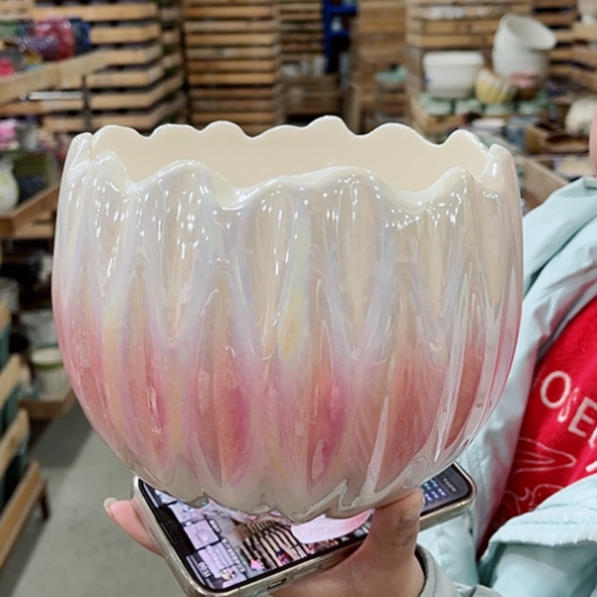 【闪购商品】红陶花盆