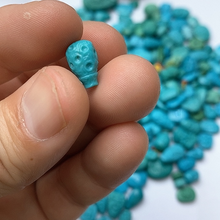 绿松石珠宝奇石未镶嵌