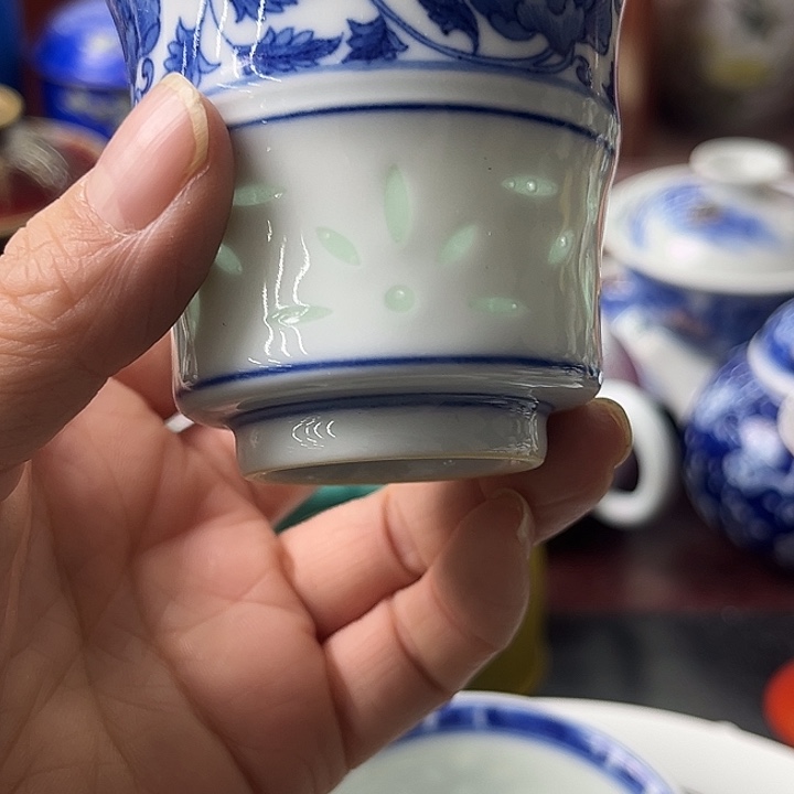 摆件景德镇陶瓷老厂瓷36