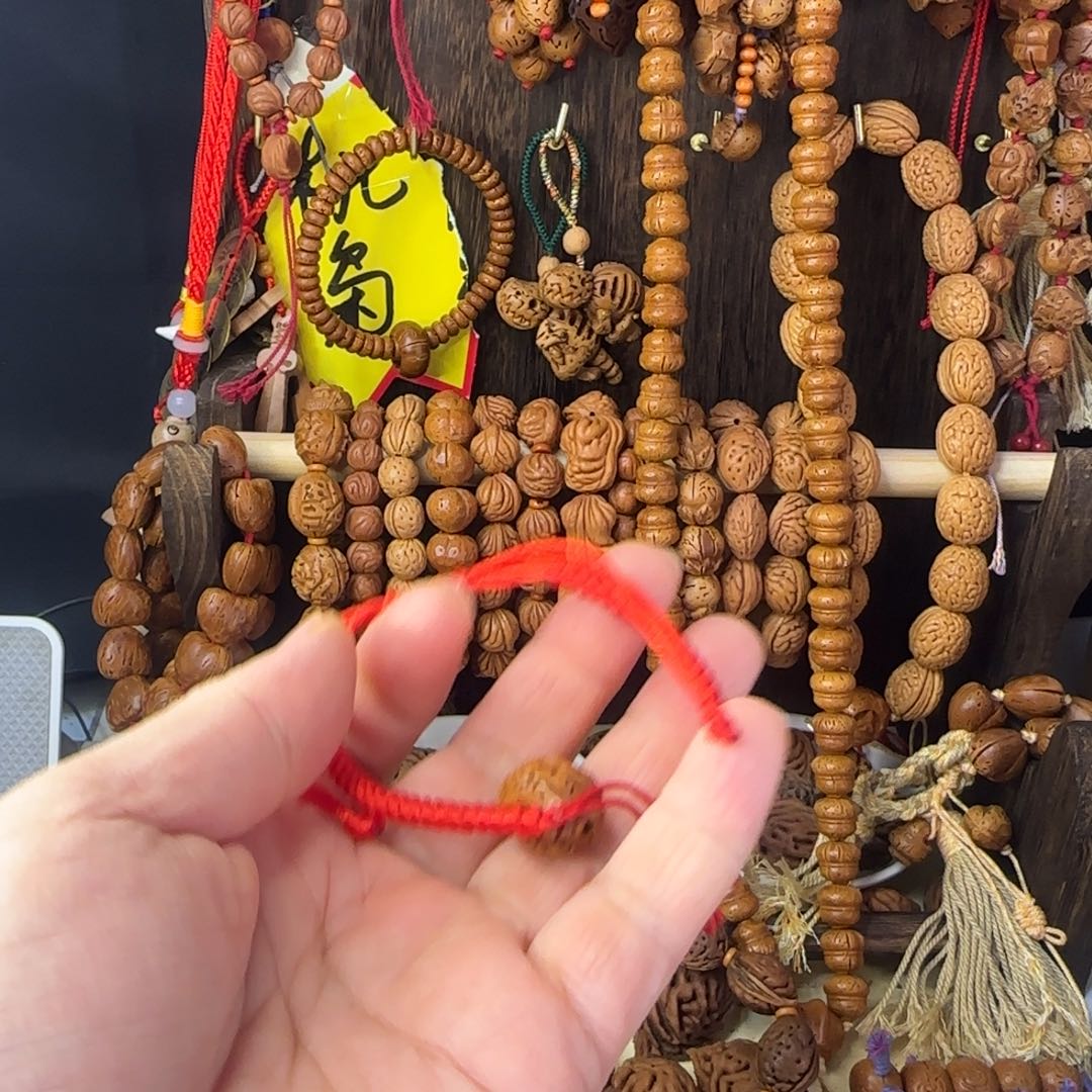 神***目桃核手串桃核蓝子桃核蓝