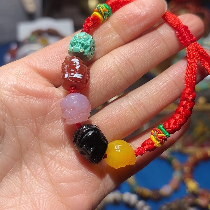 无事牌非洲檀香五福圆满尸尸