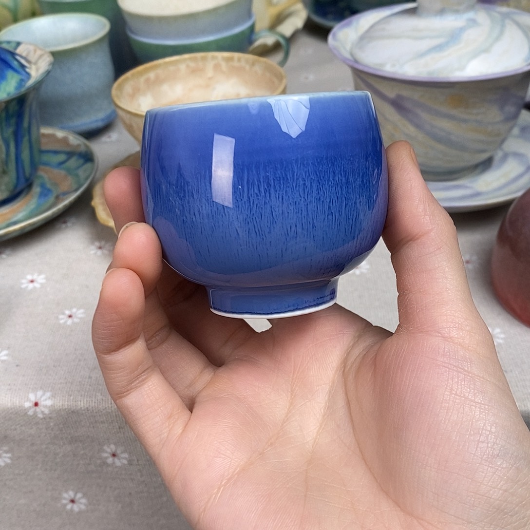 景德镇高温颜色釉杯32