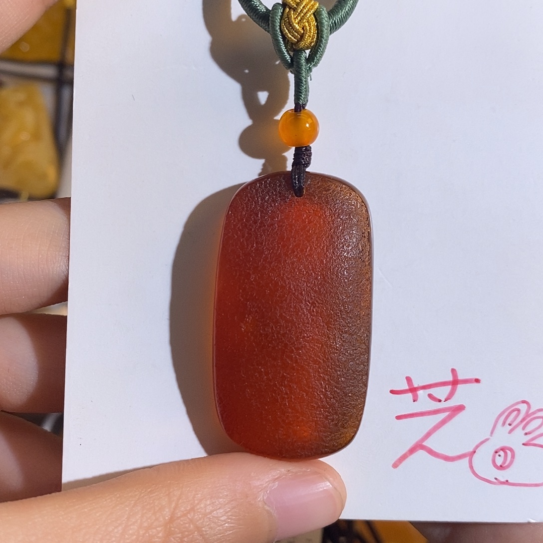 定制琥珀未镶嵌蜜蜡吊坠