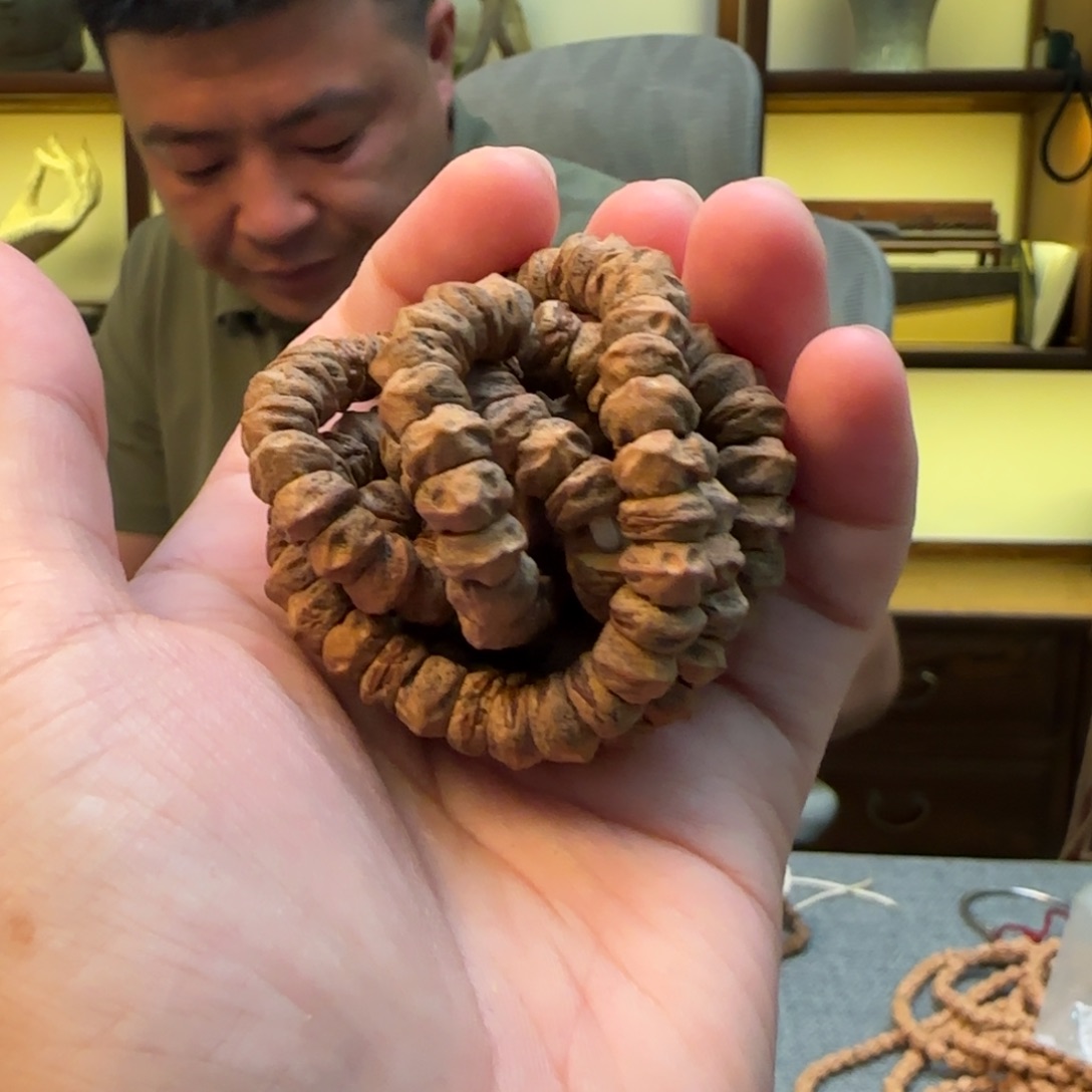 柏香籽/百香籽手串盘龙7