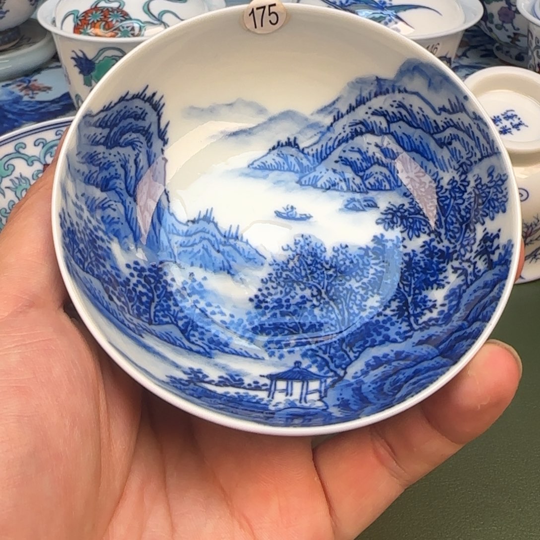 彦祖纯手工手绘茶具175