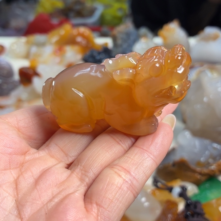 玛瑙/玉髓未镶嵌吊坠(不含链)