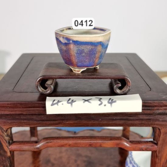 陶手工手绘大德堂釉盆