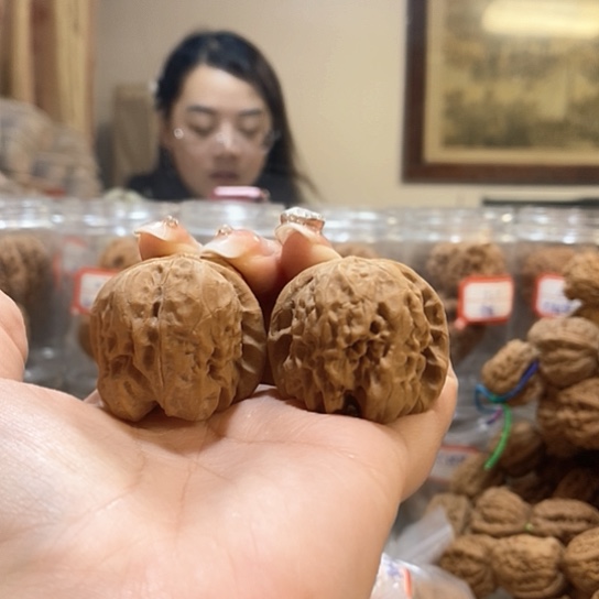 文玩核桃吊坠36达摩有修
