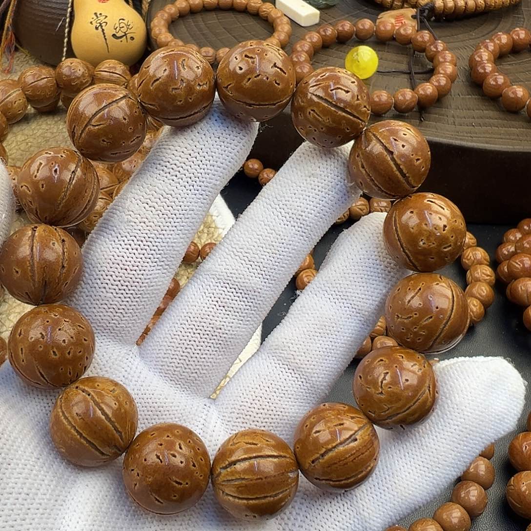 桃核吊坠17尺寸桃核手串