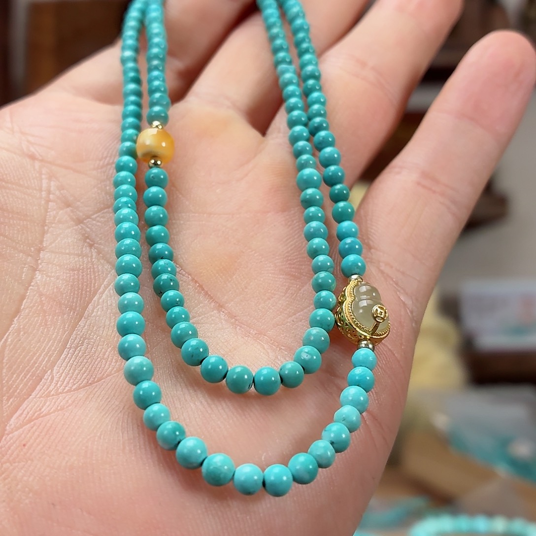 未镶嵌绿松石珠宝奇石