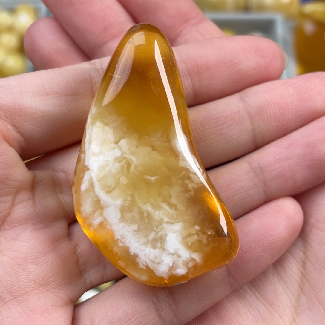 蜜蜡未镶嵌珠宝奇石微瑕