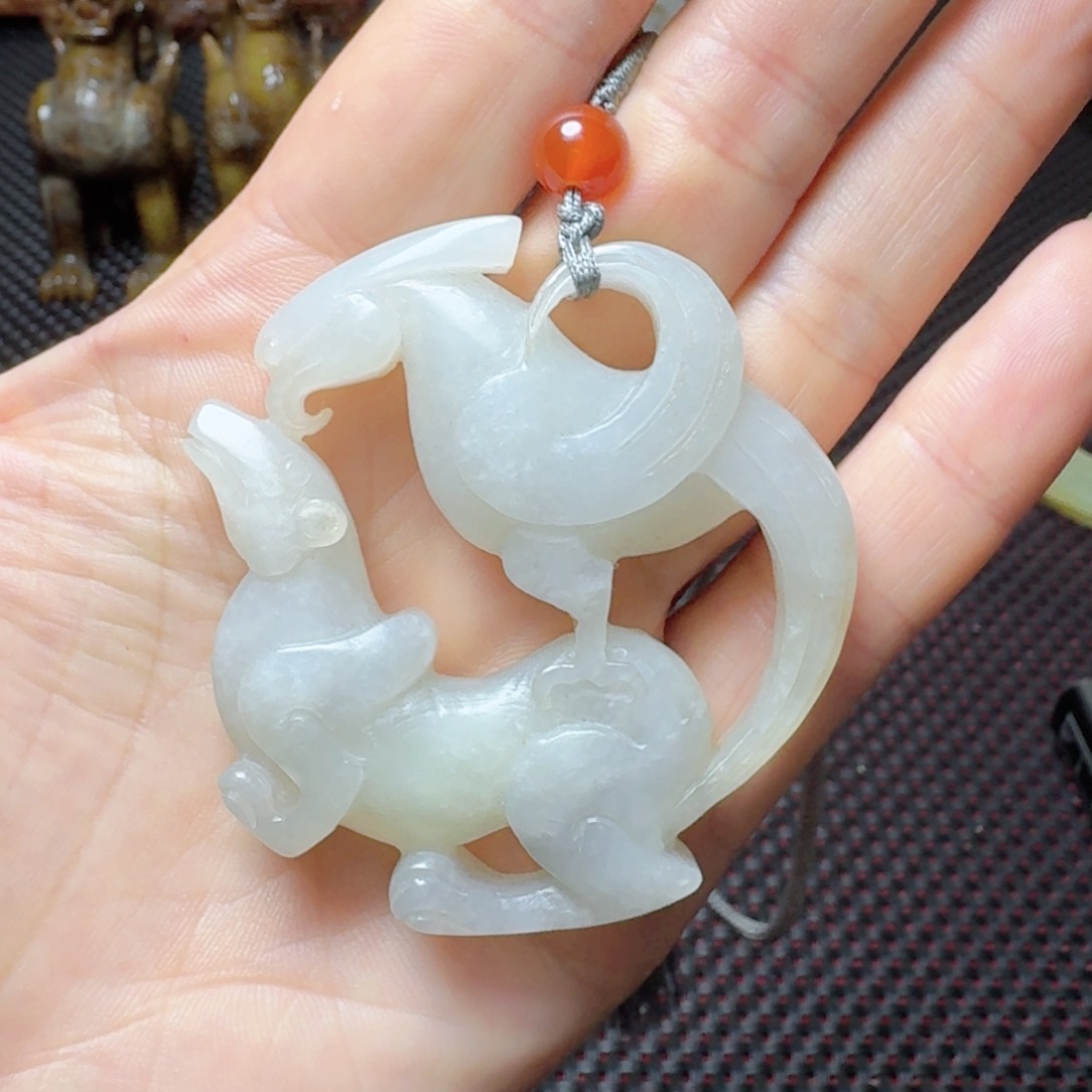 和田玉挂件未镶嵌