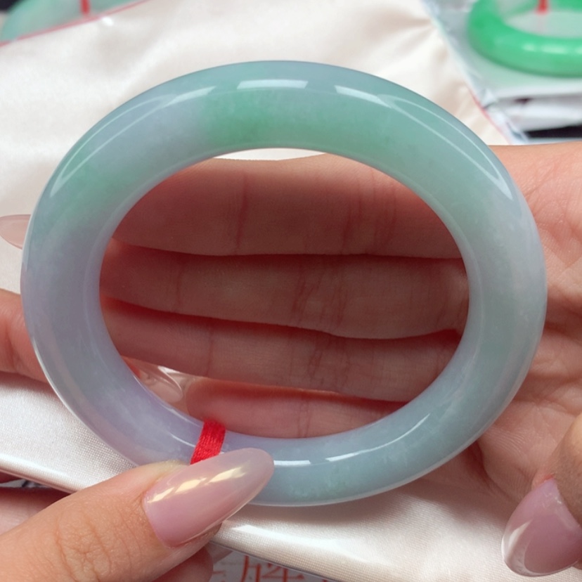 【闪购商品】翡翠手镯未镶嵌58圈