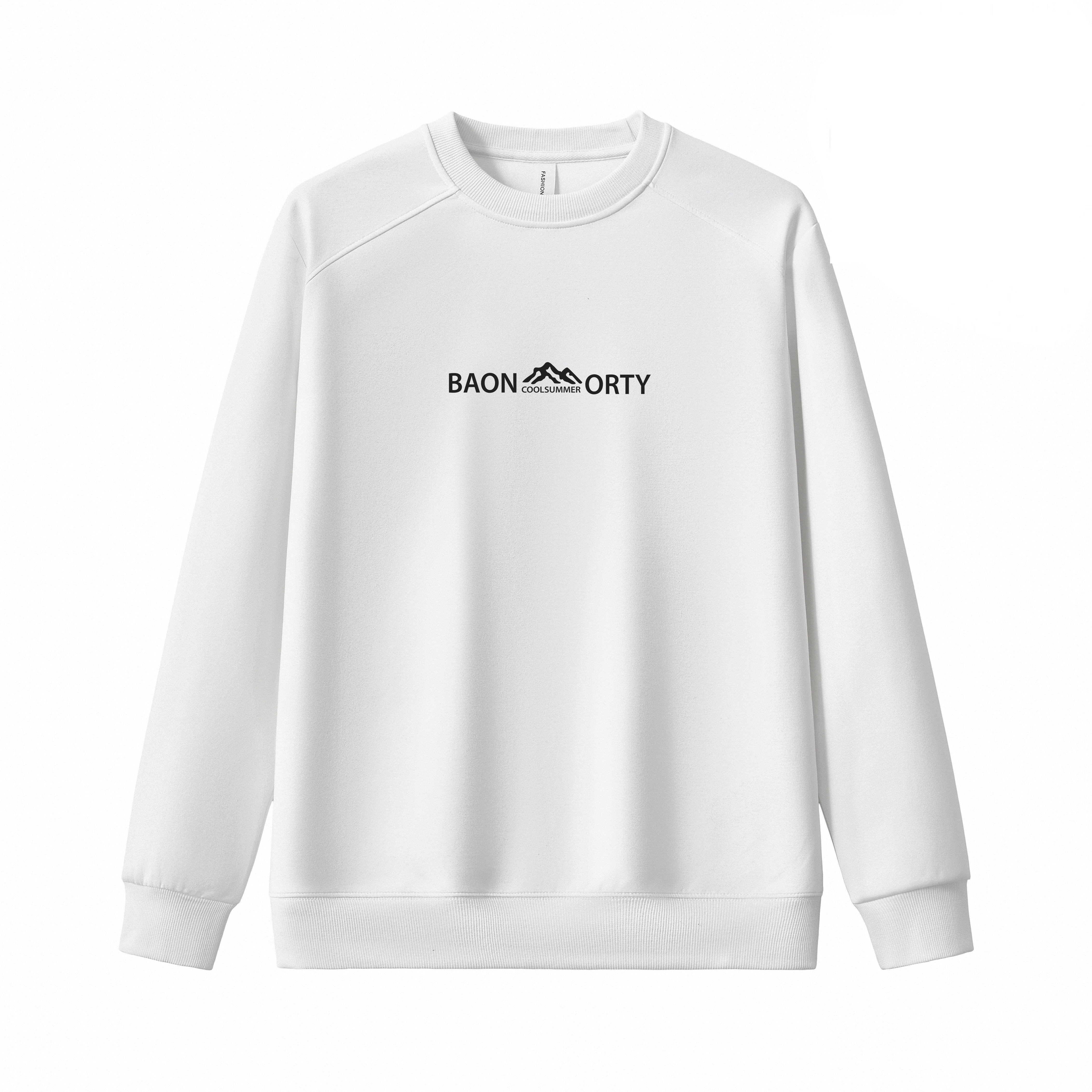 男长袖耐磨圆领男装运动卫衣百搭休闲秋冬保暖套头