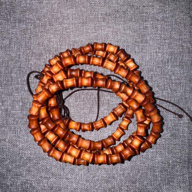 1.0 7•9陈化崖柏108竹节  节节高升