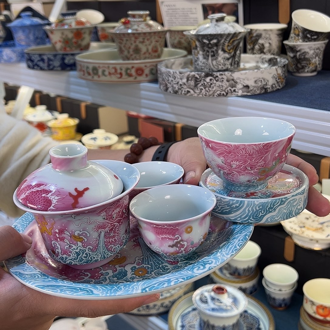 盖碗很漂亮我很喜欢