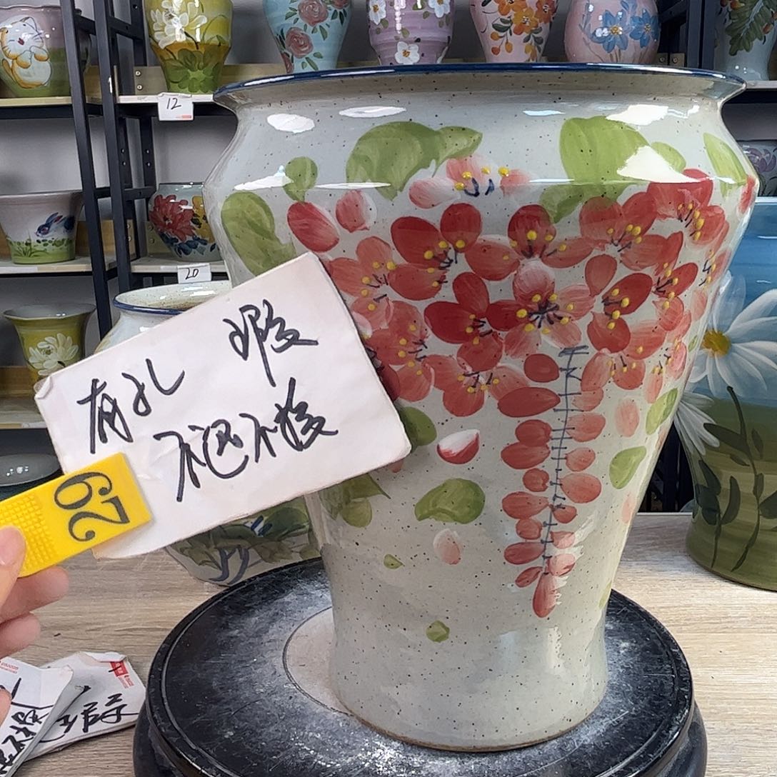 罐1tc景德镇陶瓷花盆