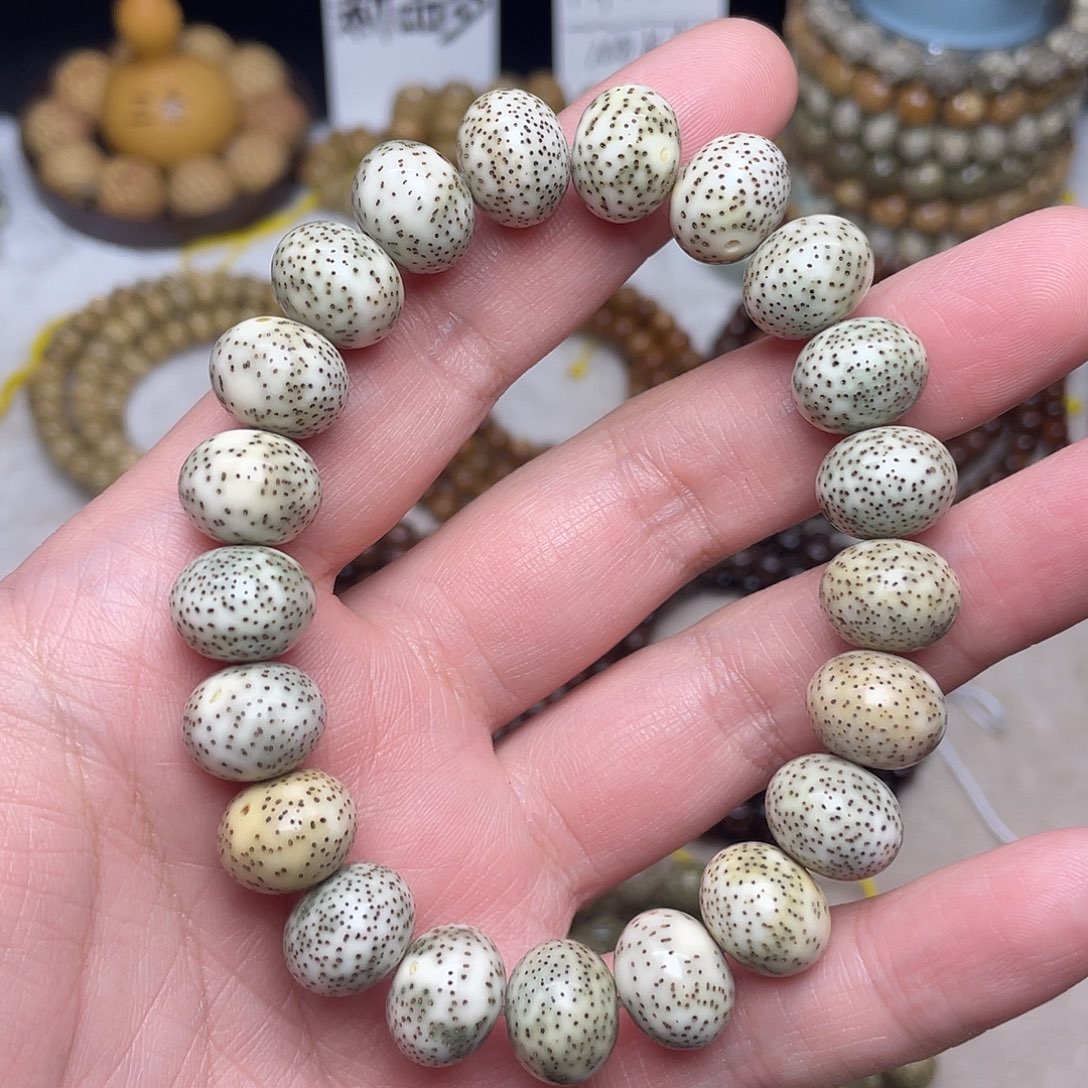 吊坠星月菩提14×11尺寸，三颗籽无月