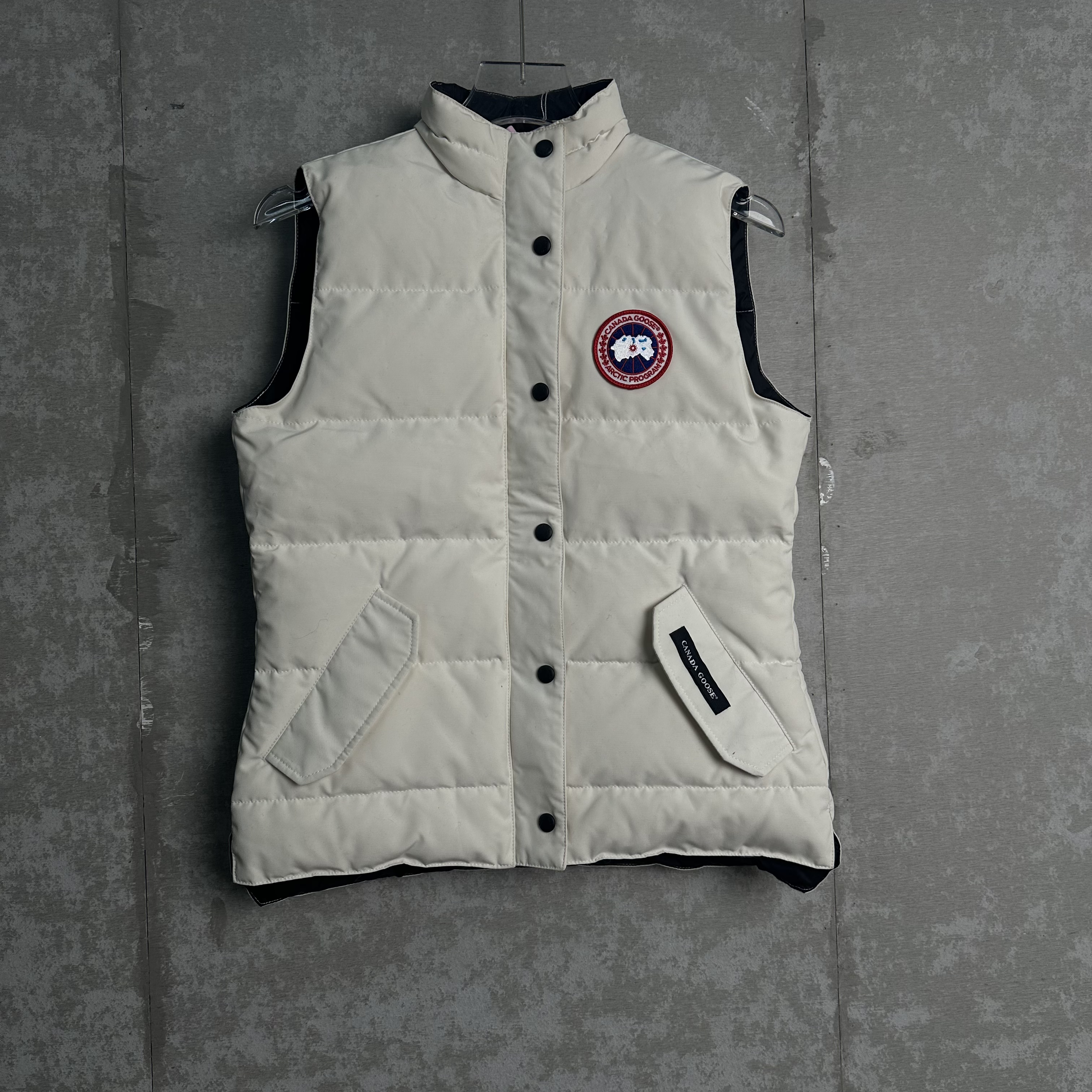 未使用 WE11 DONE 全新未使用/M*1/大鹅白色羽绒马甲/18092