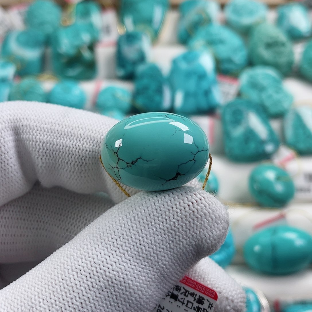 绿松石车挂未镶嵌大*