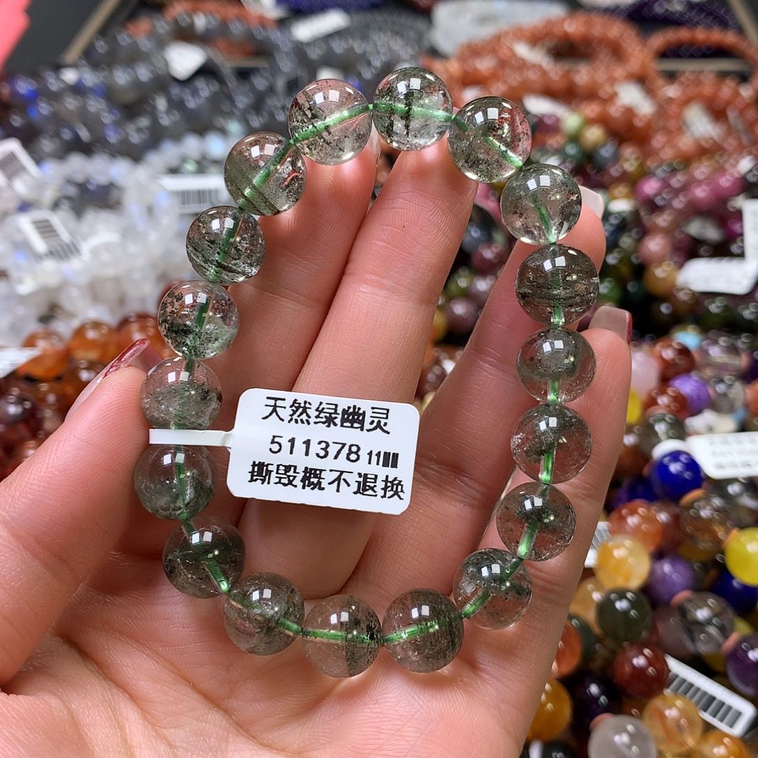 水晶手链未镶嵌，