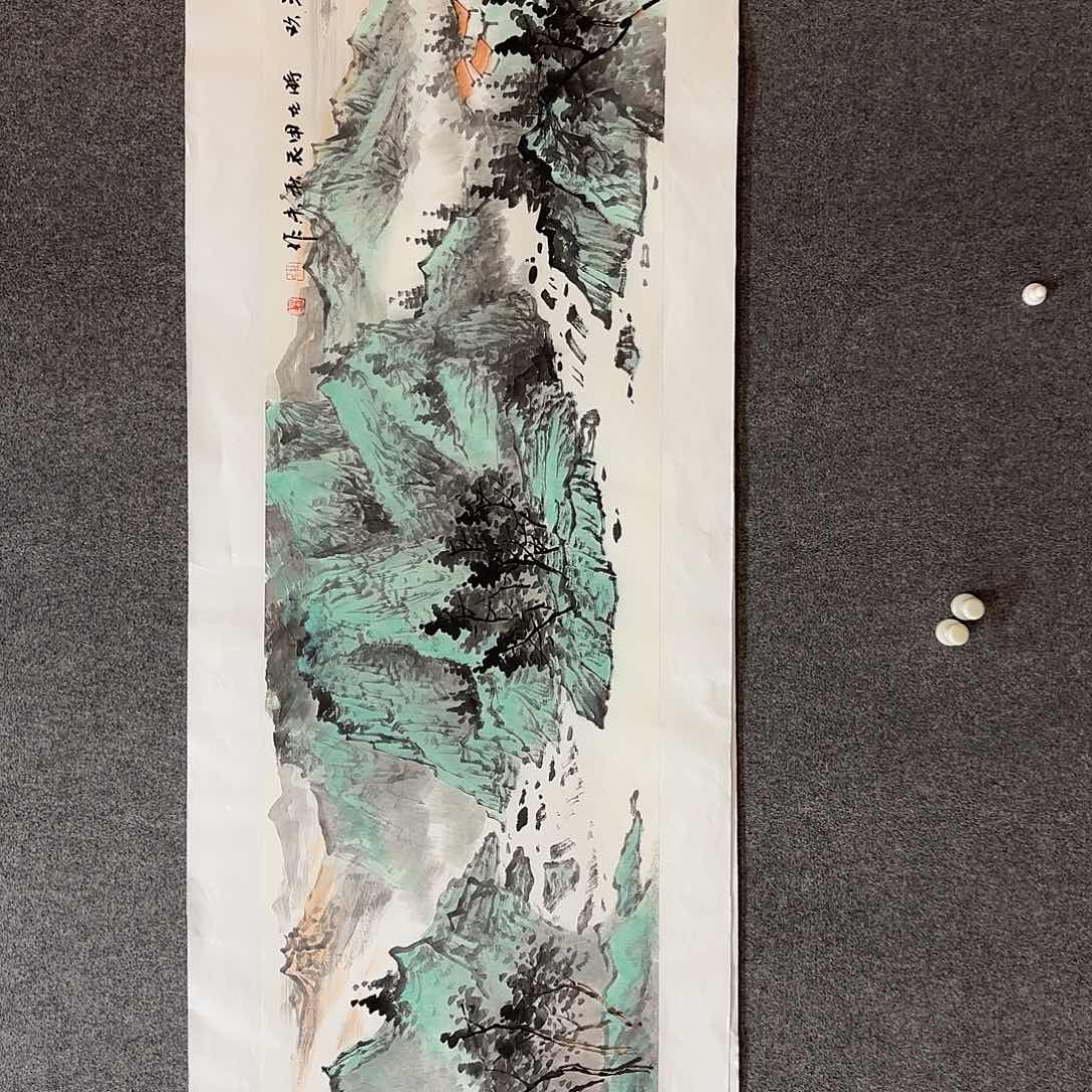 国画杜浩老师手绘作品