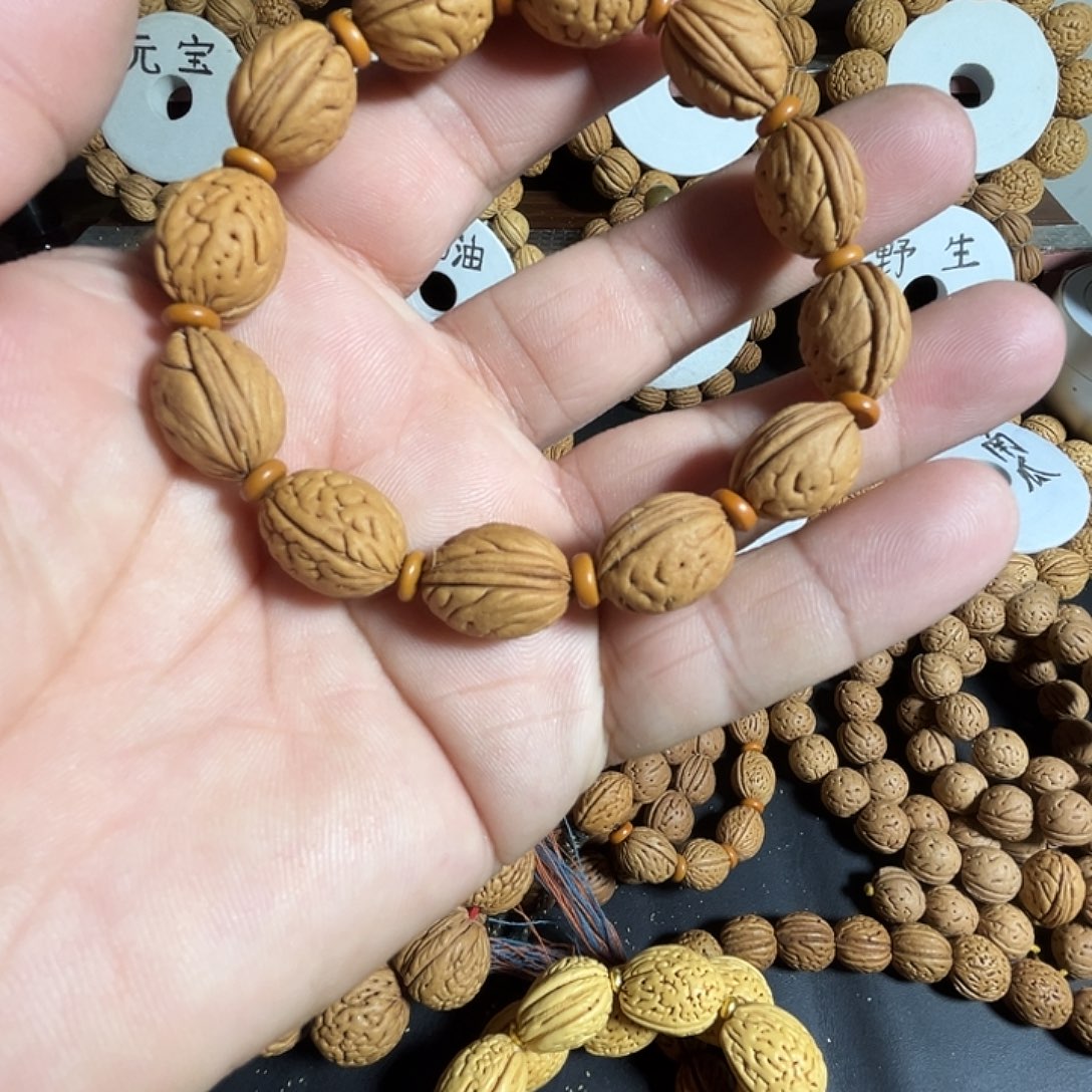 L***°手串桃核钱袋子桃核手串 福利款 不退不换