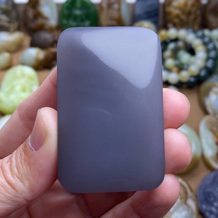 和田玉颈饰未镶嵌顺****a