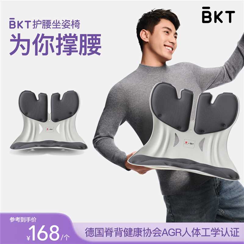 BKT故宫宫廷文化联名人体工学护腰坐姿椅学习办公居家护腰坐垫