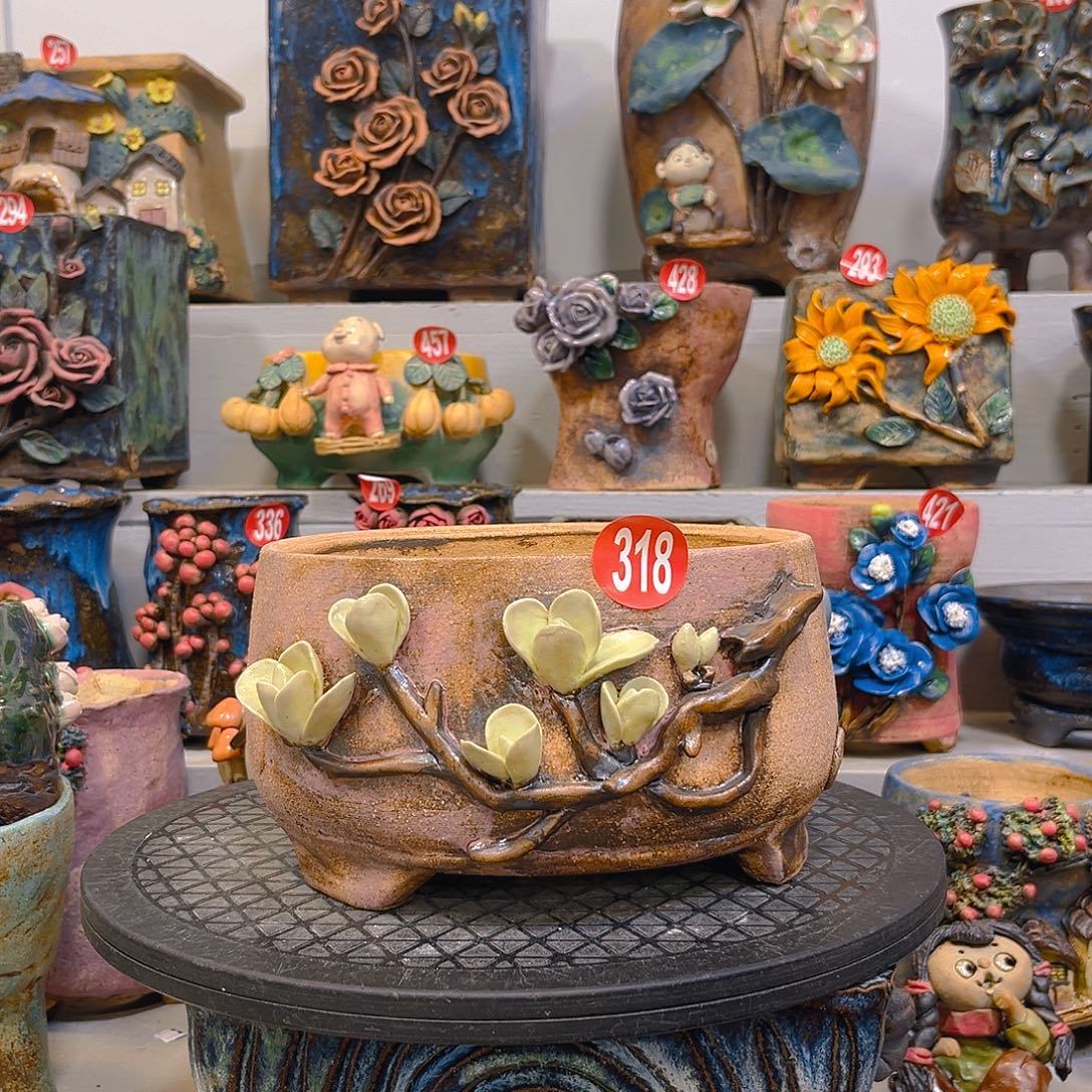 微瑕318 号陶然花器厂家直销