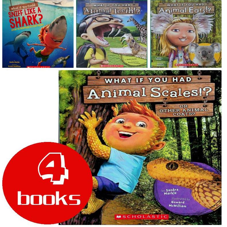 英文原版绘本4本93251023110