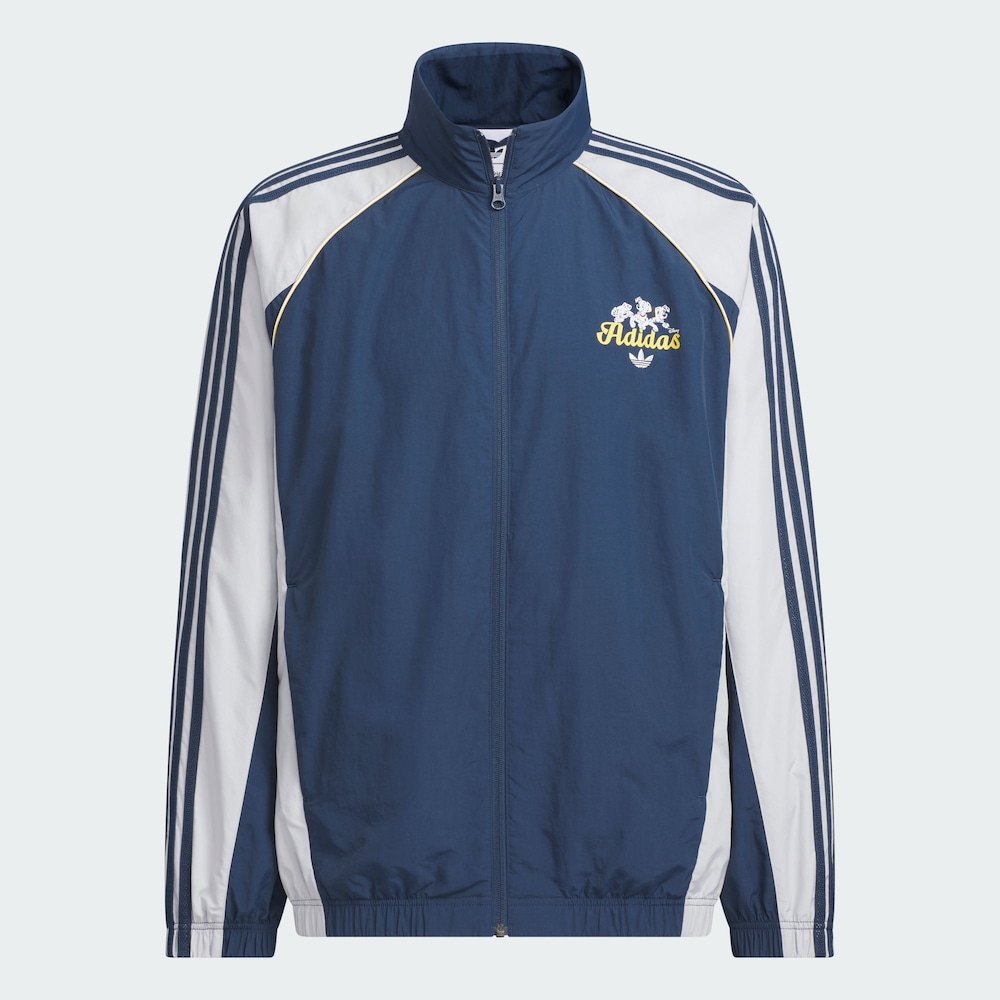 【滔搏联动】adidas/阿迪达斯中性迪士尼联名情侣夹克外套KG6691