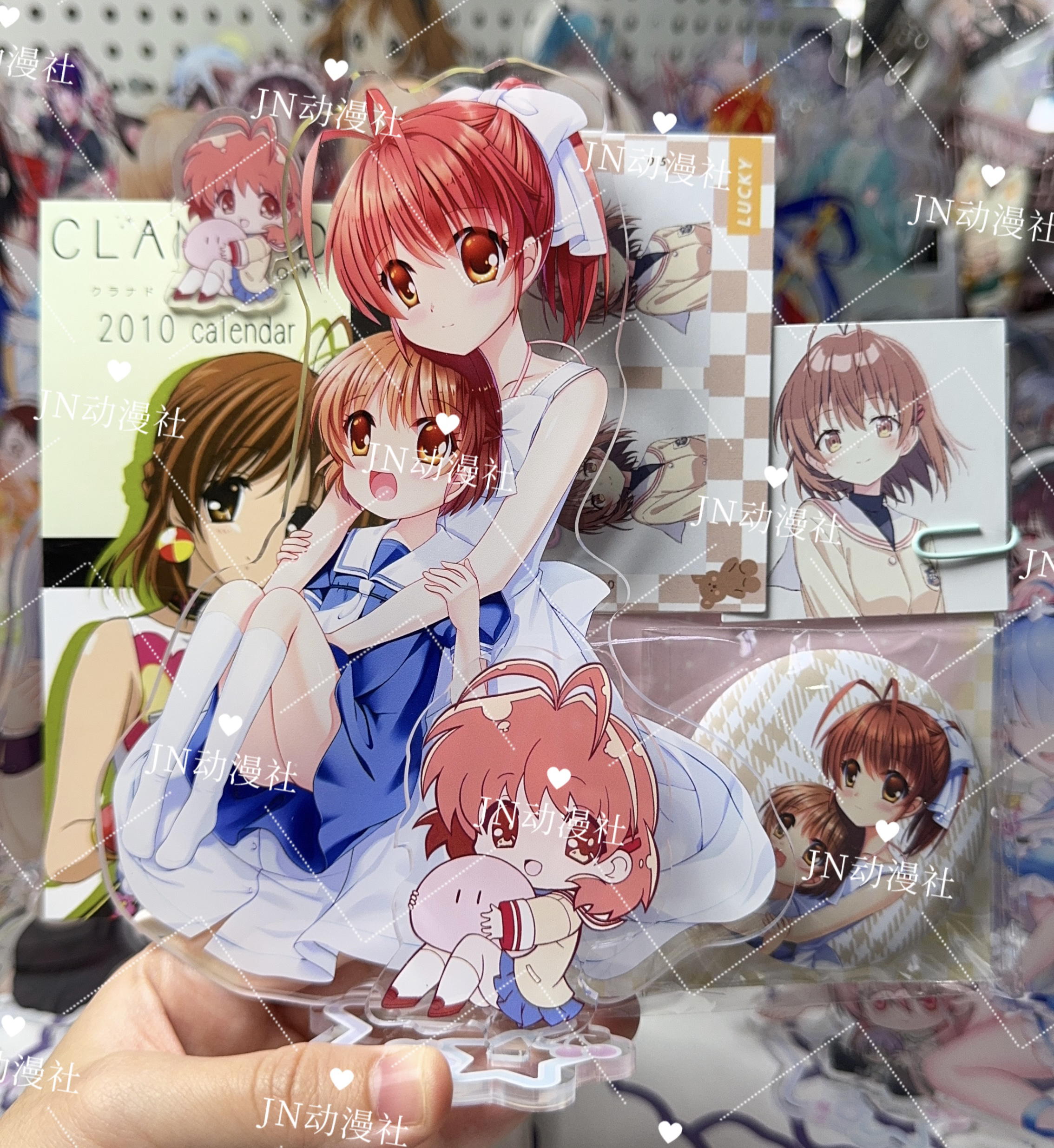 古河渚抱小汐立牌（17cm双插）