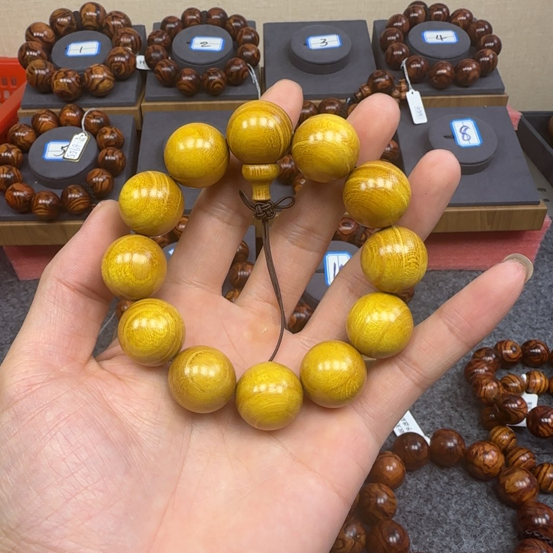 柘木手串/手链小木匠艺雕一物一拍