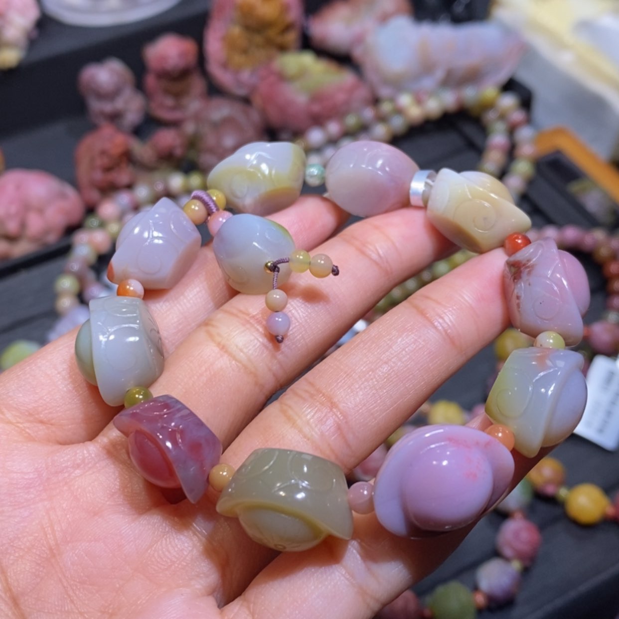 【闪购商品】未镶嵌手链玛瑙/玉髓盐源玛瑙