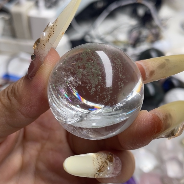 水晶未镶嵌珠宝半成品