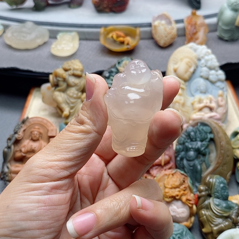 【闪购商品】未镶嵌吊坠定制玛瑙