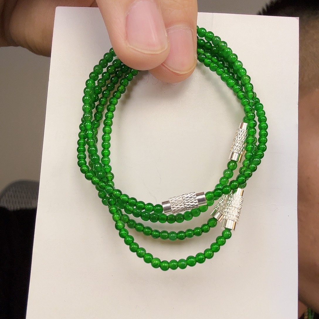 翡翠未镶嵌颈饰多样性发货只发一件