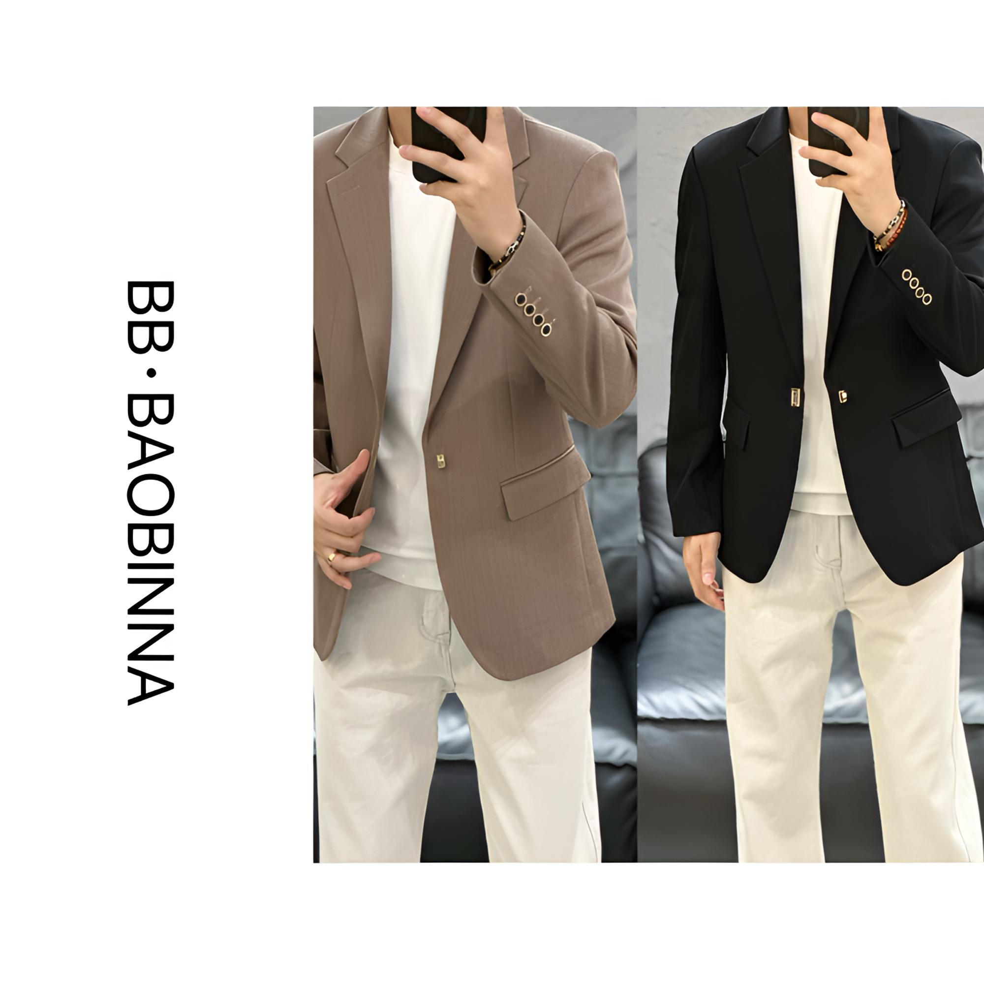 小野· 男装 |羊毛混纺西服 |高级轻奢羊毛混纺西服35965